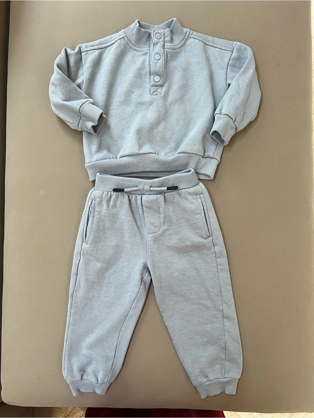 Nicole Miller Light Blue Kids Sweatshirt & Jogger Set